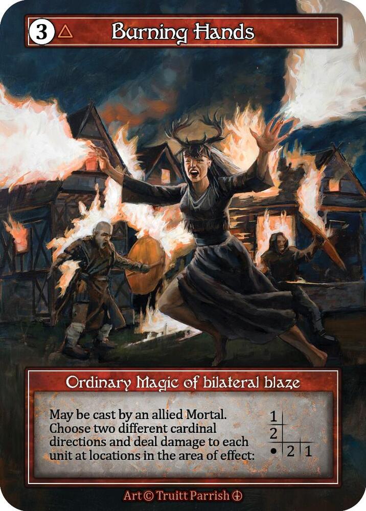 Burning Hands (Foil), Arthurian Legends #585183