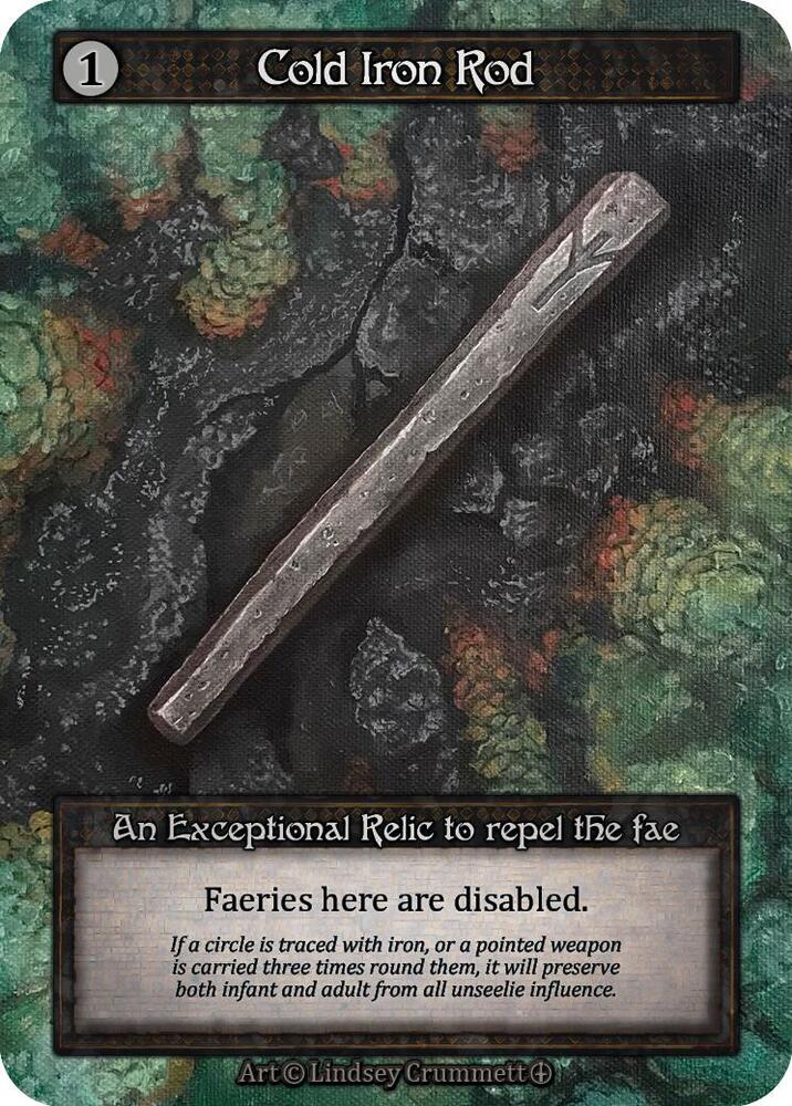 Cold Iron Rod, Arthurian Legends #585198