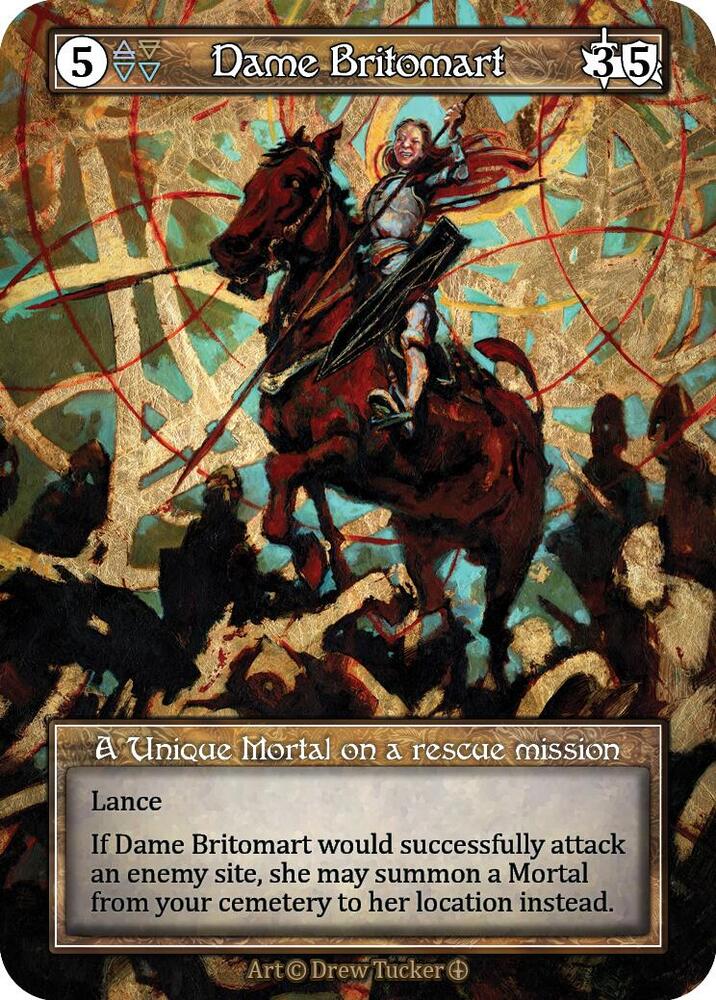 Dame Britomart (Foil), Arthurian Legends #585209