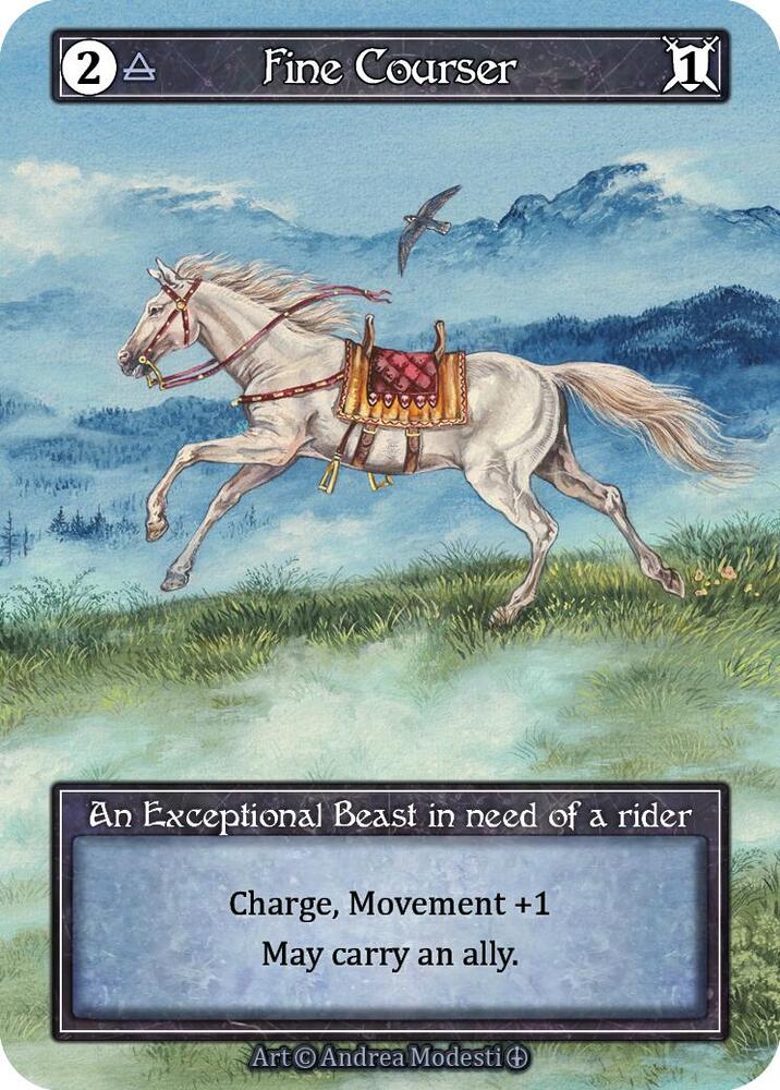 Fine Courser (Foil), Arthurian Legends #585233