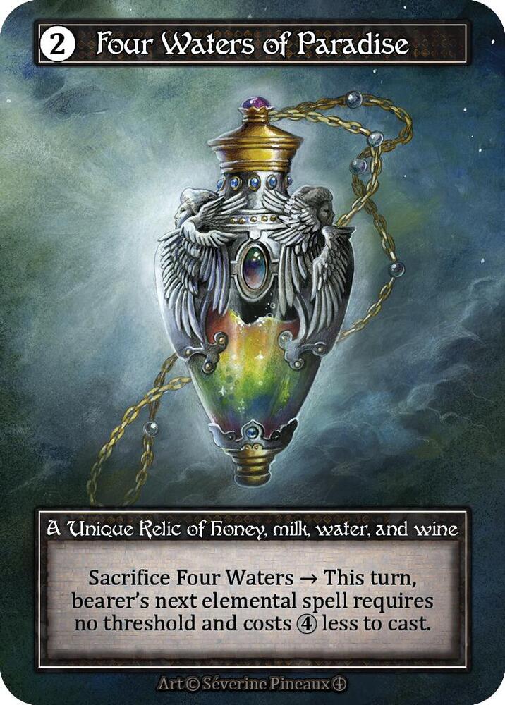Four Waters of Paradise (Foil), Arthurian Legends #585246