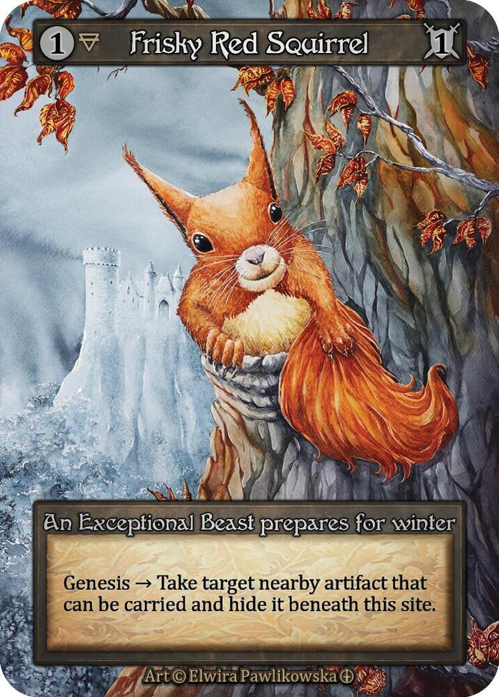Frisky Red Squirrel, Arthurian Legends #585247