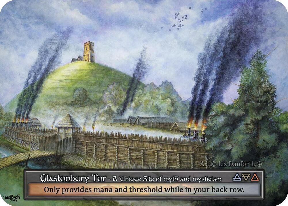 Glastonbury Tor (Foil), Arthurian Legends #585254