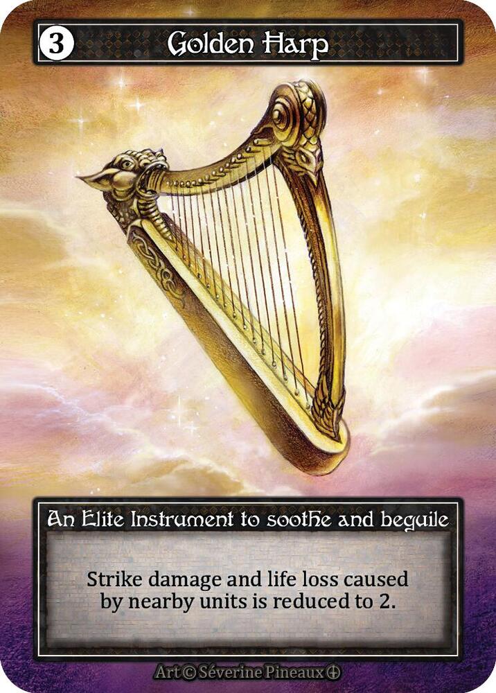 Golden Harp (Foil), Arthurian Legends #585256