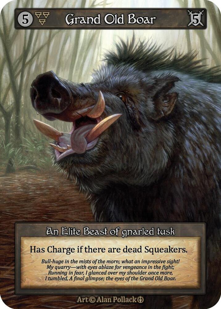 Grand Old Boar, Arthurian Legends #585261