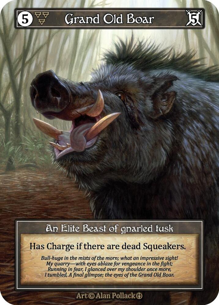 Grand Old Boar (Foil), Arthurian Legends #585262