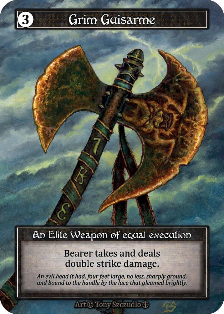 Grim Guisarme (Foil), Arthurian Legends #585266