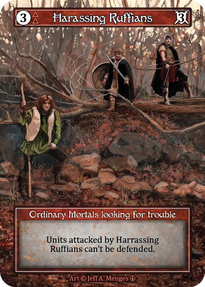 Harassing Ruffians (Foil), Arthurian Legends #585274