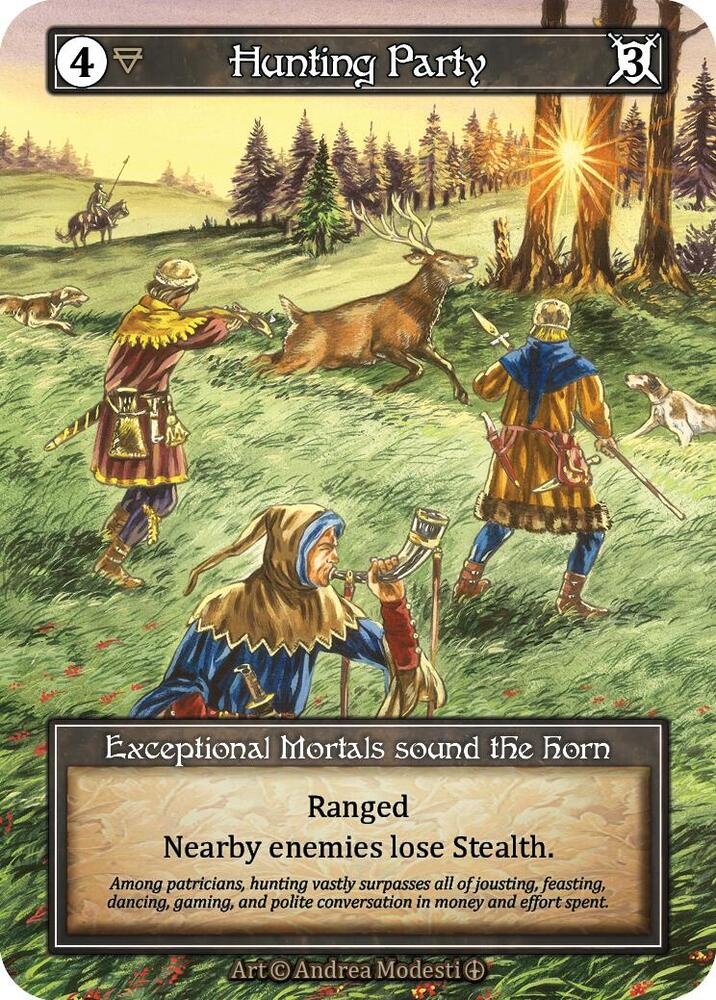 Hunting Party (Foil), Arthurian Legends #585282