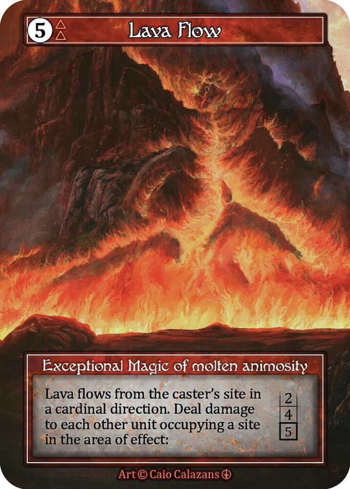 Lava Flow (Foil), Arthurian Legends #585317