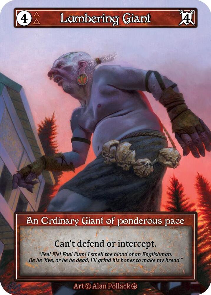 Lumbering Giant (Foil), Arthurian Legends #585329