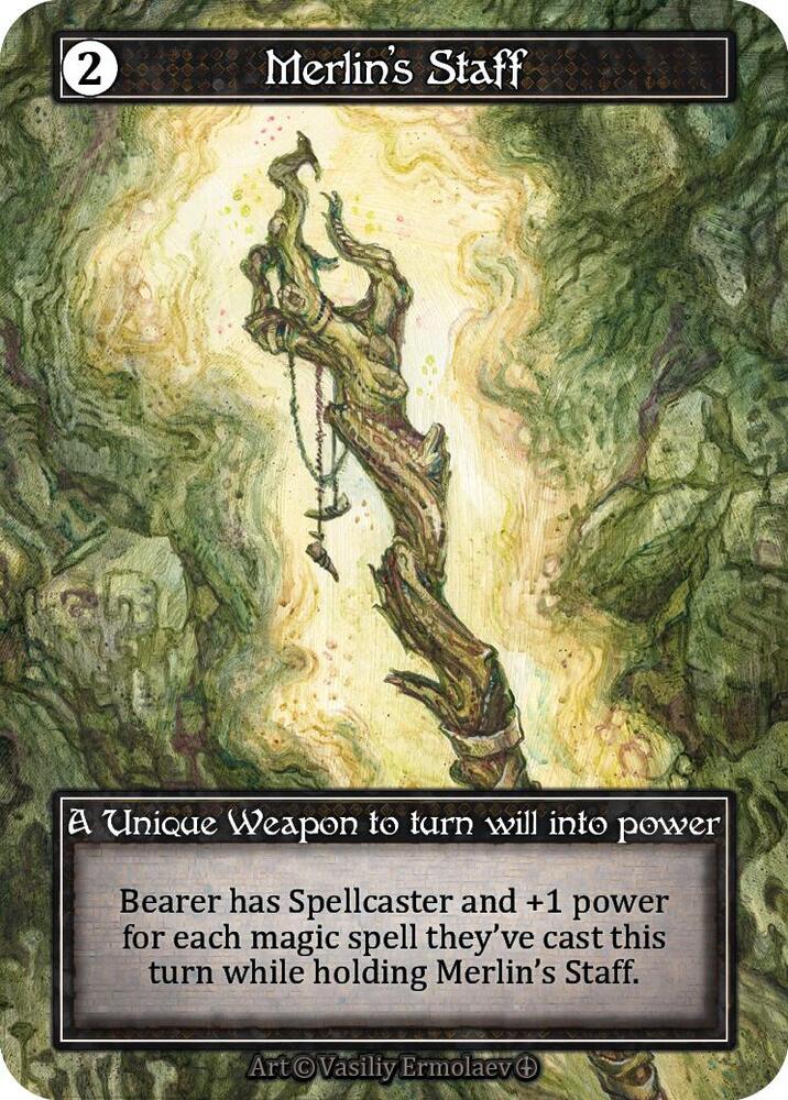 Merlin's Staff (Foil), Arthurian Legends #585337