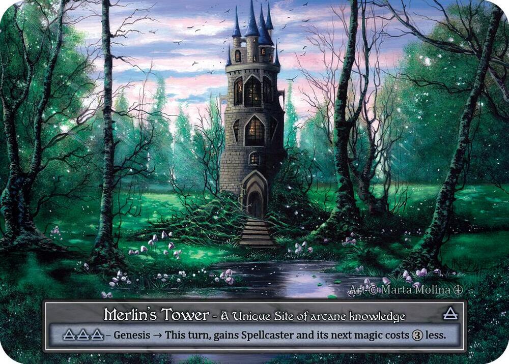 Merlin's Tower (Foil), Arthurian Legends #585339