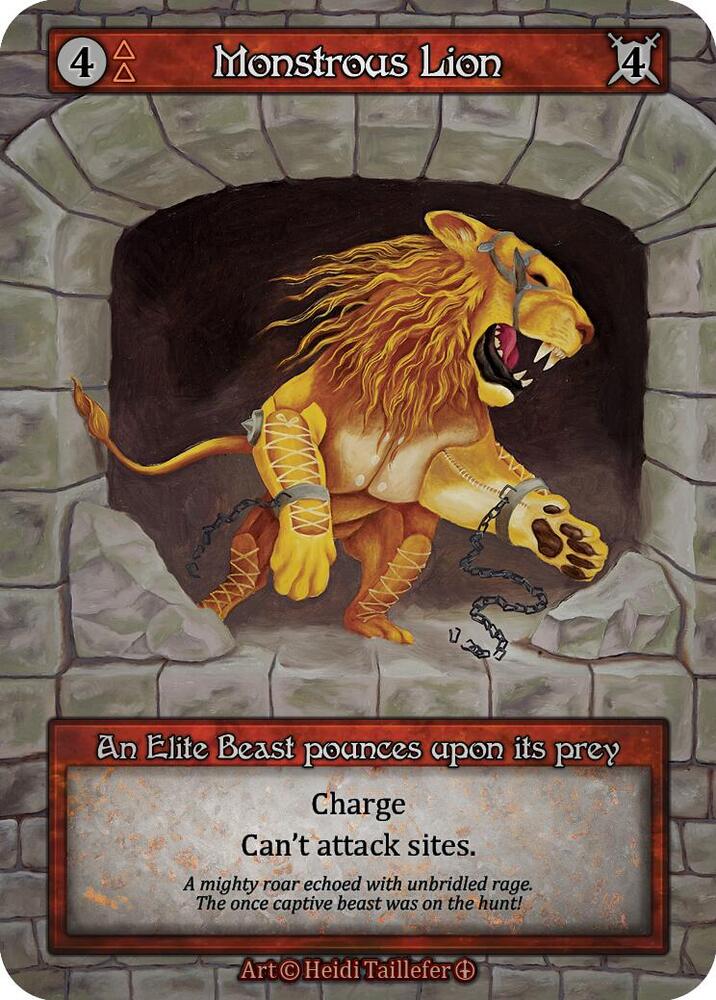 Monstrous Lion, Arthurian Legends #585344