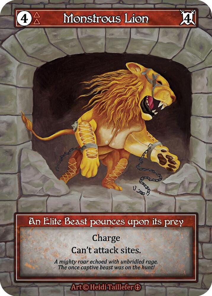 Monstrous Lion (Foil), Arthurian Legends #585345