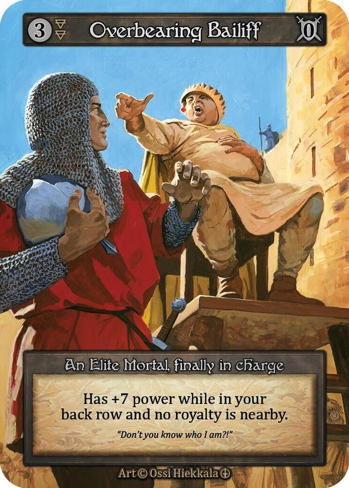 Overbearing Bailiff, Arthurian Legends #585354