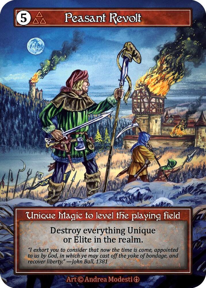 Peasant Revolt (Foil), Arthurian Legends #585357