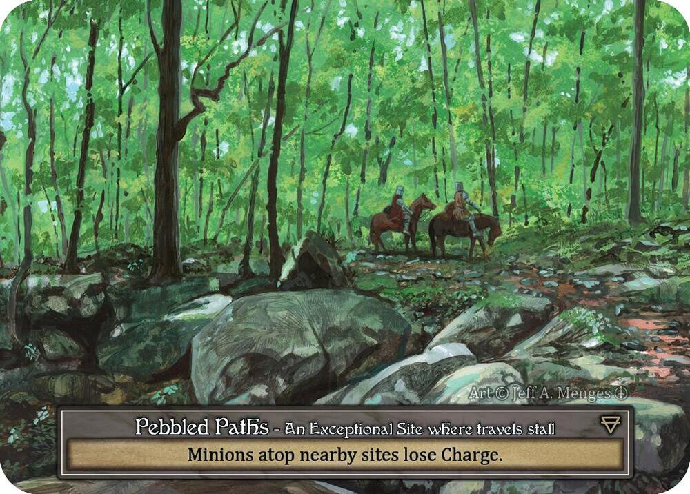 Pebbled Paths (Foil), Arthurian Legends #585359