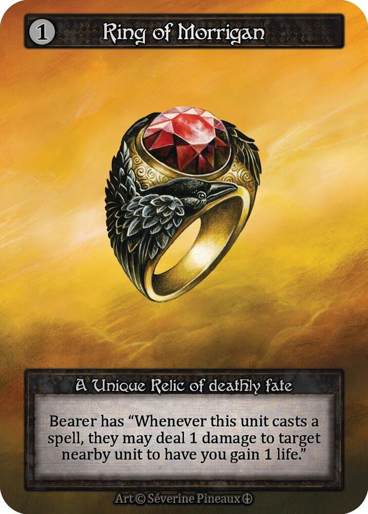 Ring of Morrigan, Arthurian Legends #585400