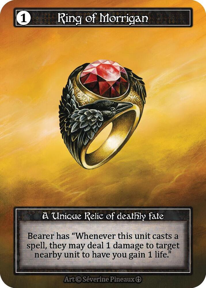 Ring of Morrigan (Foil), Arthurian Legends #585401