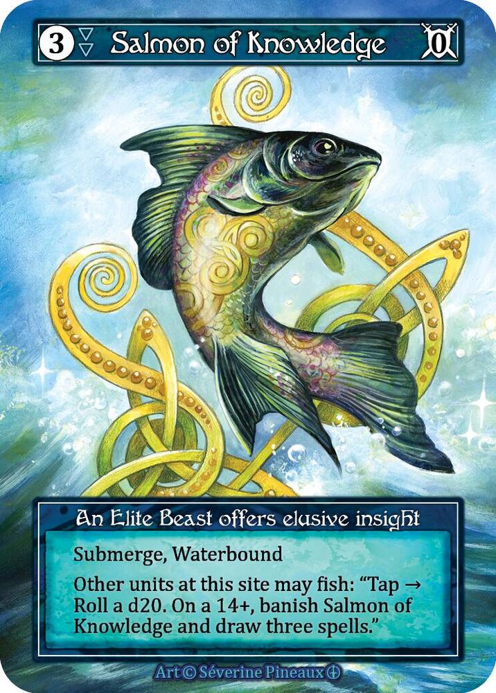 Salmon of Knowledge (Foil), Arthurian Legends #585403