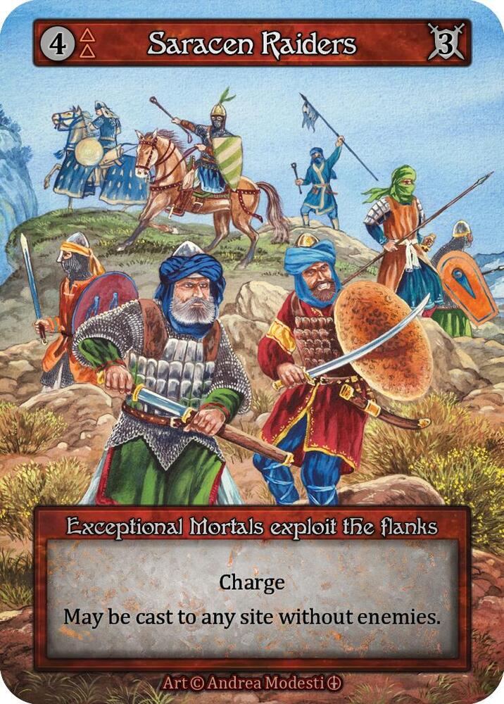 Saracen Raiders, Arthurian Legends #585404