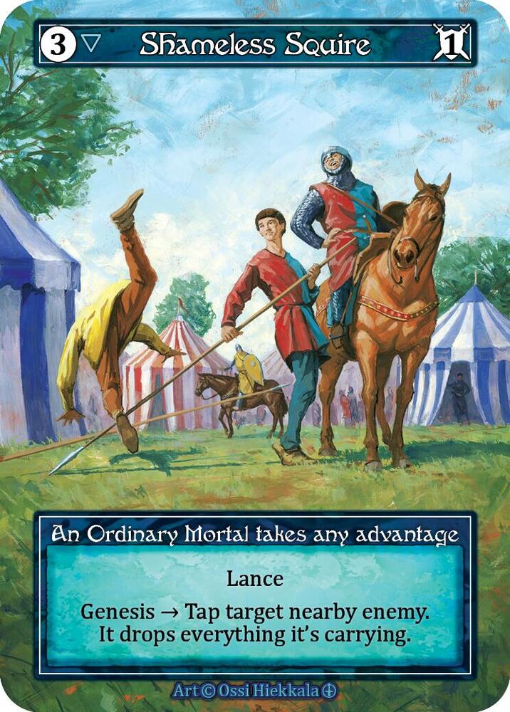 Shameless Squire (Foil), Arthurian Legends #585411