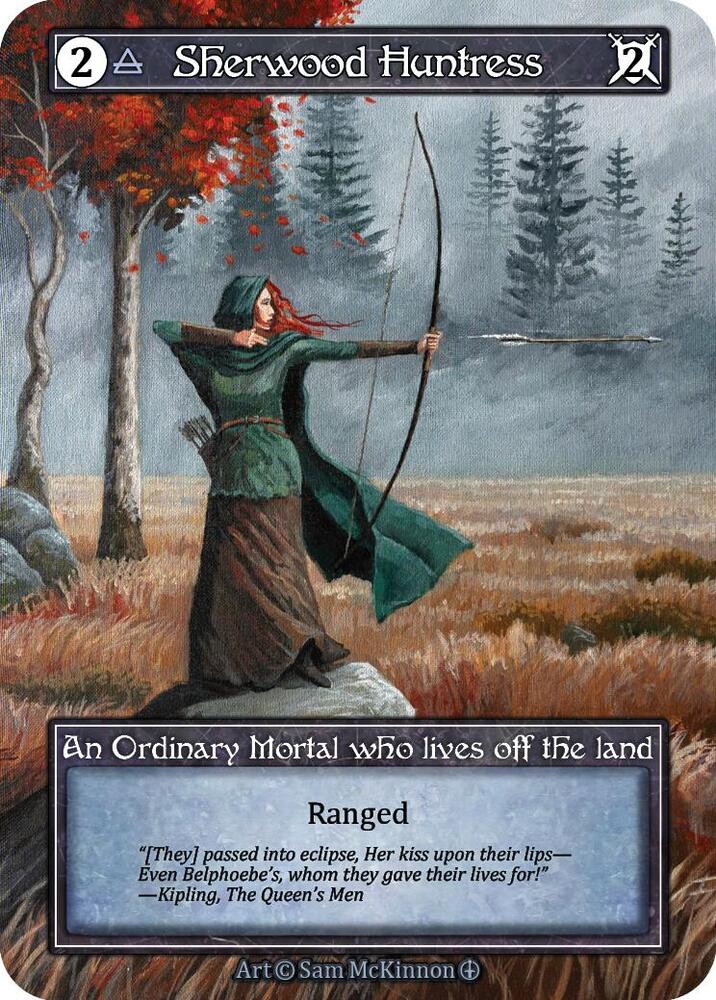 Sherwood Huntress (Foil), Arthurian Legends #585419