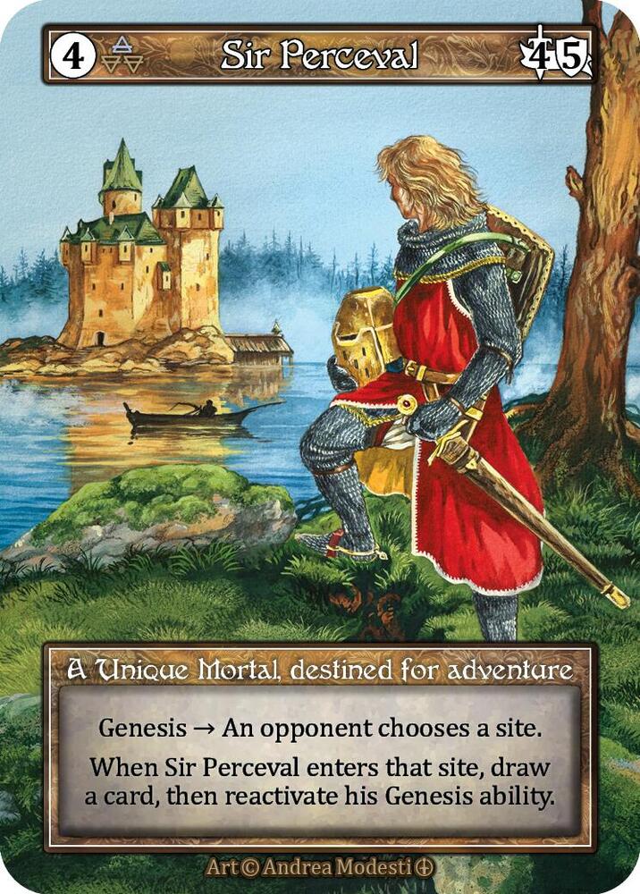 Sir Perceval (Foil), Arthurian Legends #585455
