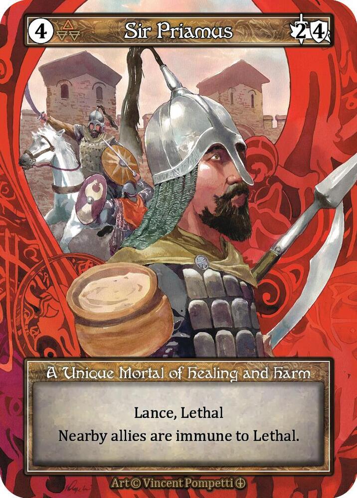 Sir Priamus (Foil), Arthurian Legends #585457