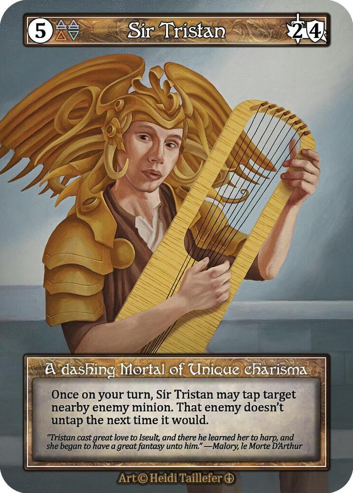 Sir Tristan (Foil), Arthurian Legends #585461