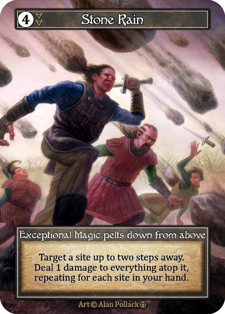 Stone Rain (Foil), Arthurian Legends #585476