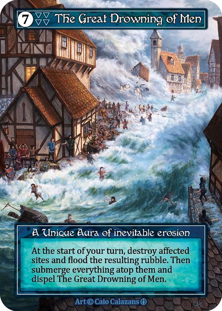 The Great Drowning of Men (Foil), Arthurian Legends #585499