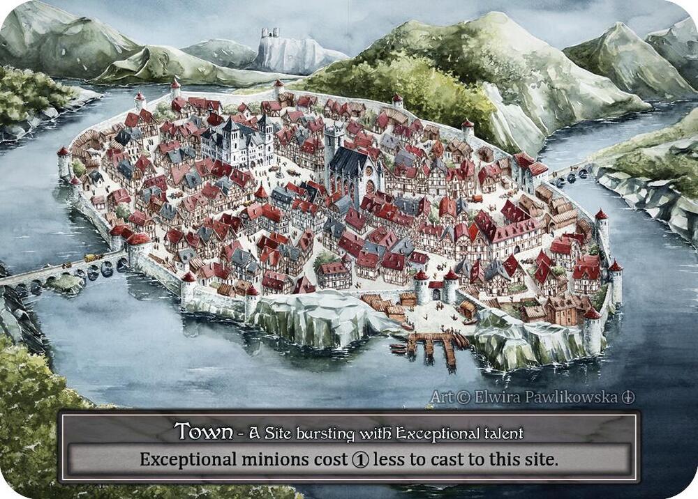Town (Foil), Arthurian Legends #585525