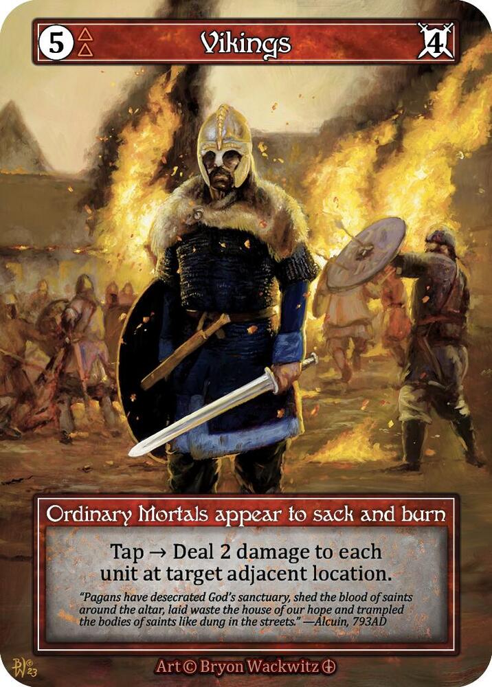 Vikings (Foil), Arthurian Legends #585545