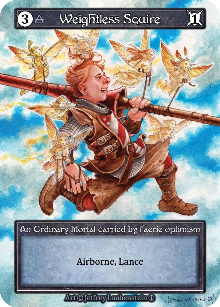 Weightless Squire (Foil), Arthurian Legends #585555