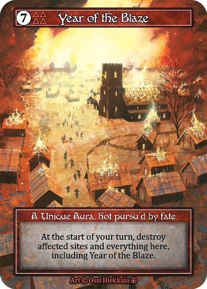 Year of the Blaze (Foil), Arthurian Legends #585573