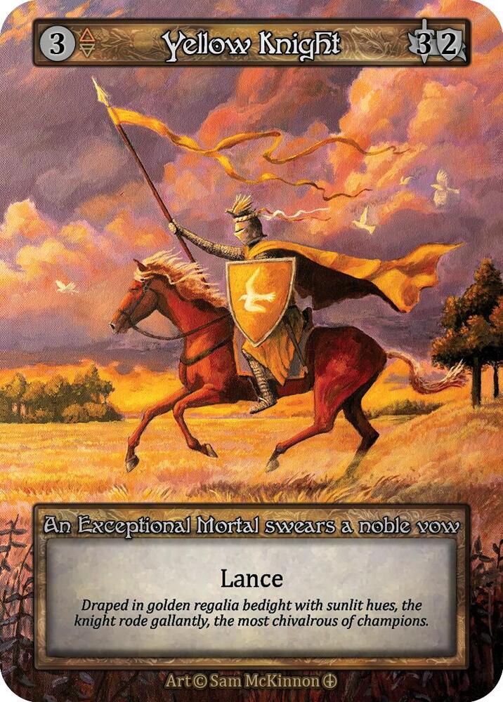 Yellow Knight, Arthurian Legends #585574