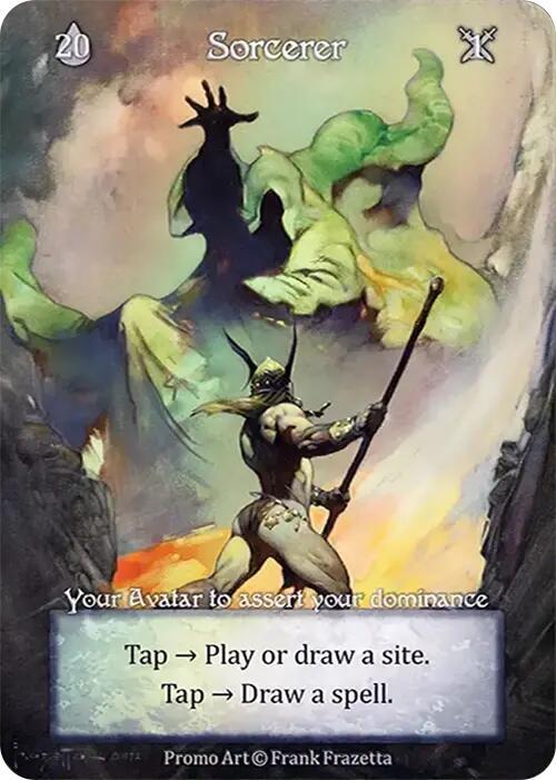 Sorcerer (Store Alternate Art Promo) (Foil), Arthurian Legends Promo #607962