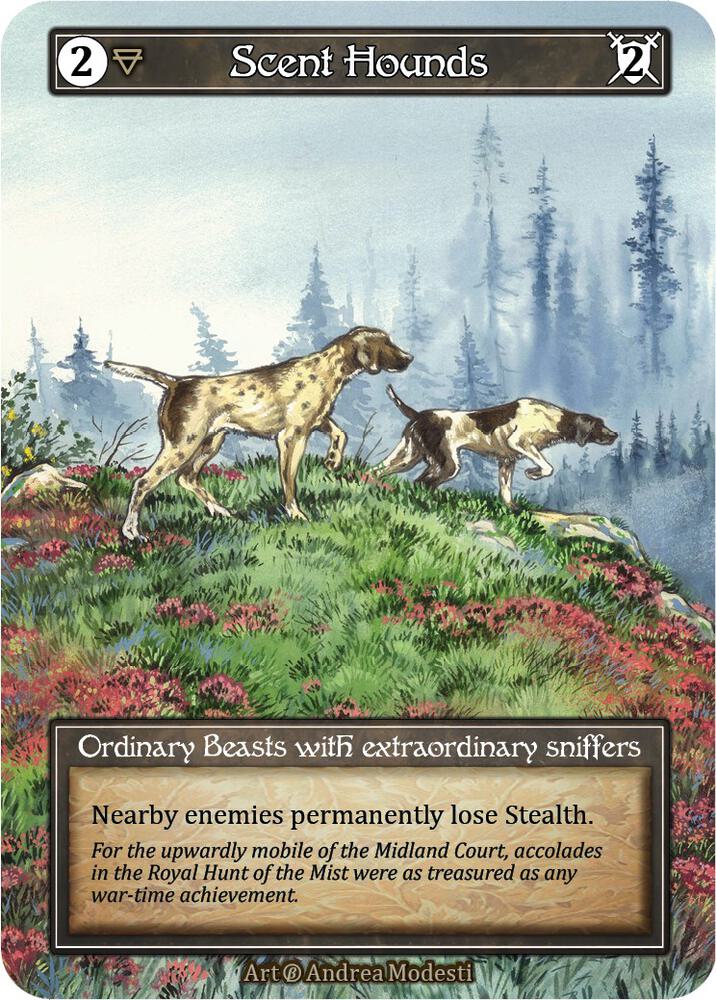 Scent Hounds (Foil), Beta #522742