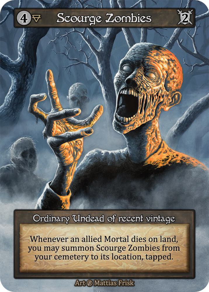 Scourge Zombies, Beta #522743