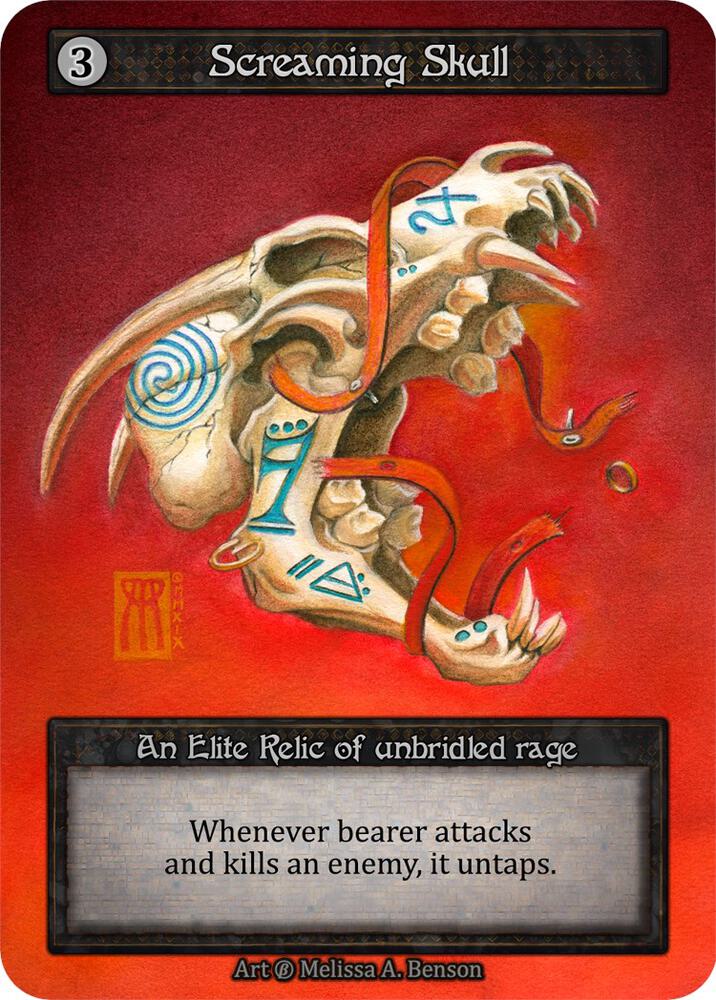 Screaming Skull, Beta #522745