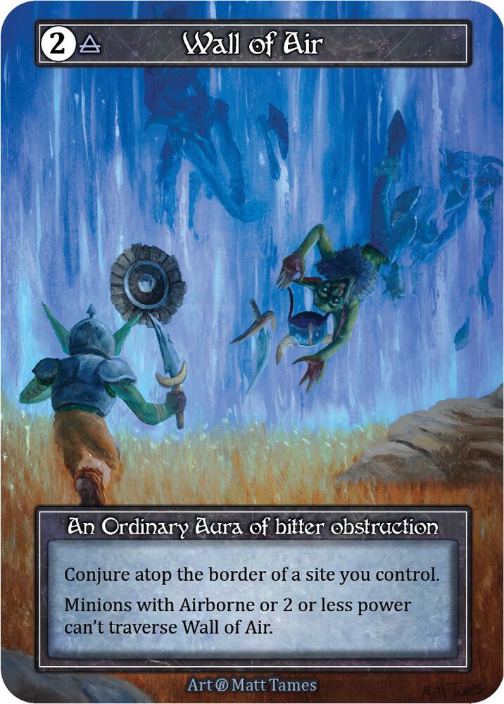 Wall of Air (Foil), Beta #522782