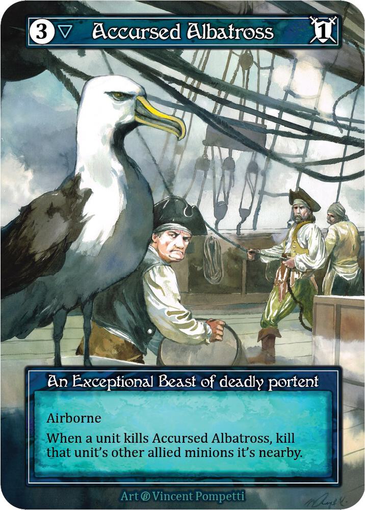 Accursed Albatross (Foil), Beta #522799