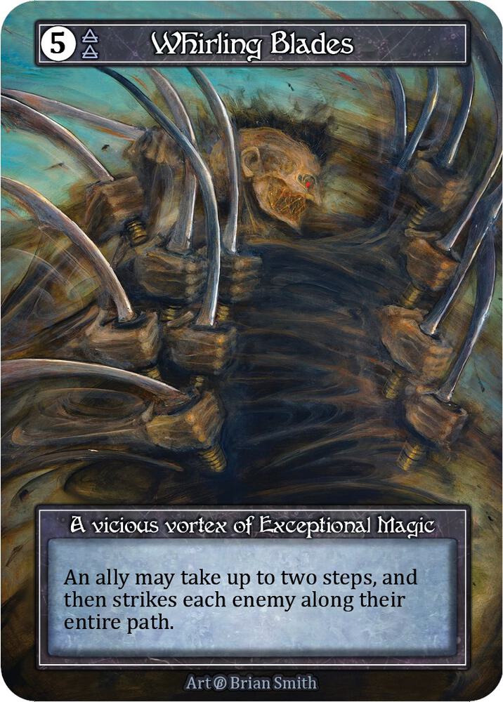 Whirling Blades (Foil), Beta #522809