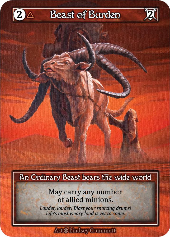 Beast of Burden (Foil), Beta #522826