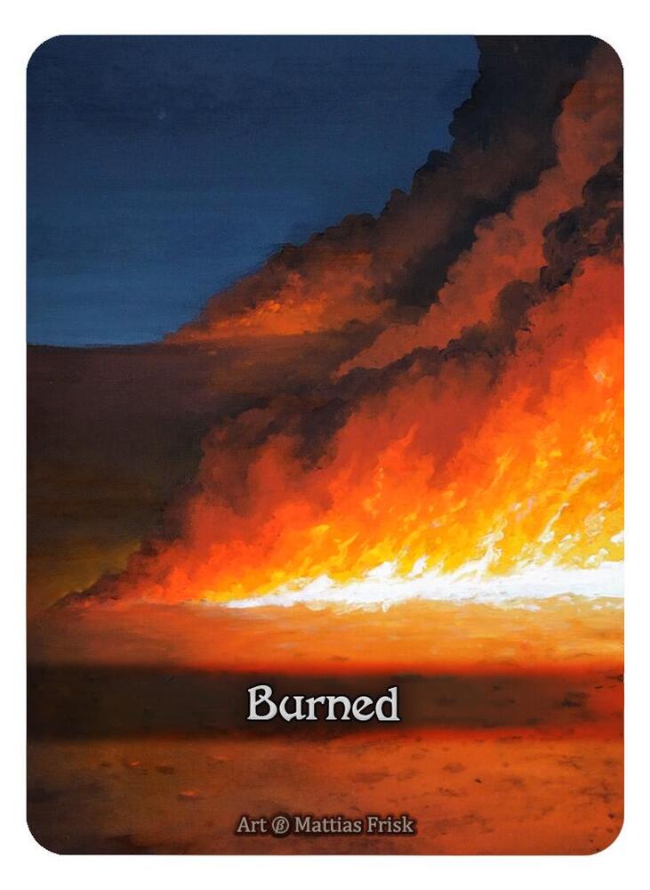 Burned/Engulfed (Box Topper), Beta P522836