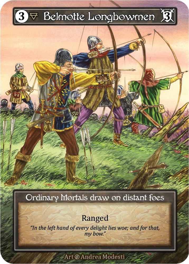 Belmotte Longbowmen (Foil), Beta #522839