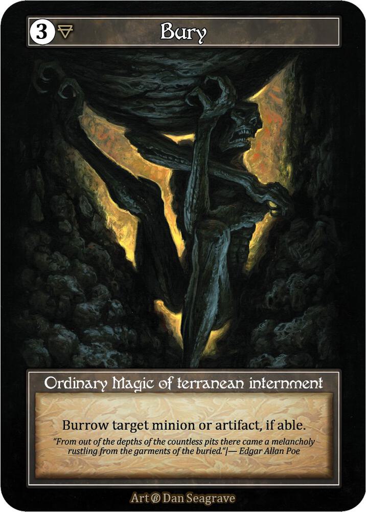 Bury (Foil), Beta #522842