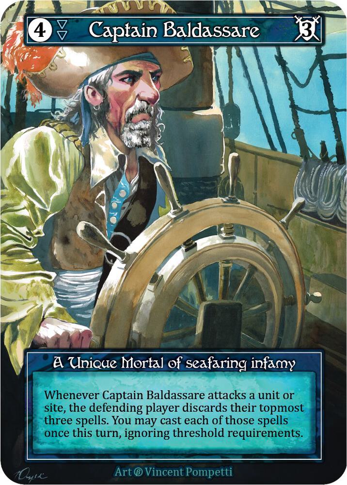 Captain Baldassare (Foil), Beta #522867